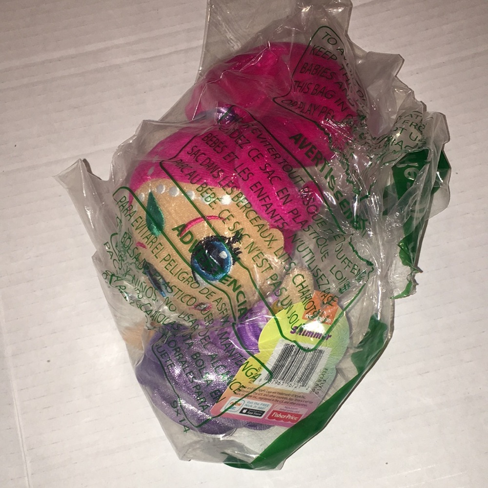 Fisher-Price Shimmer and shine plush doll - shimmer